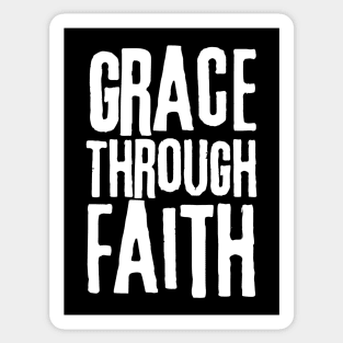 Grace Through Faith Sticker